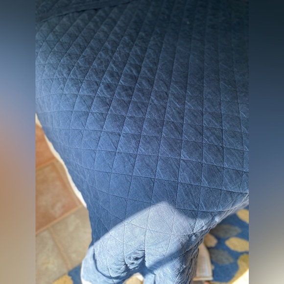 Pottery Barn Bedding Pottery Barn Belgian Linen Navy Quilt